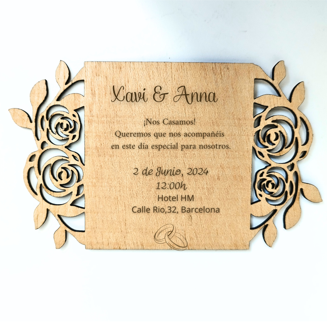 invitación personalizada para eventos