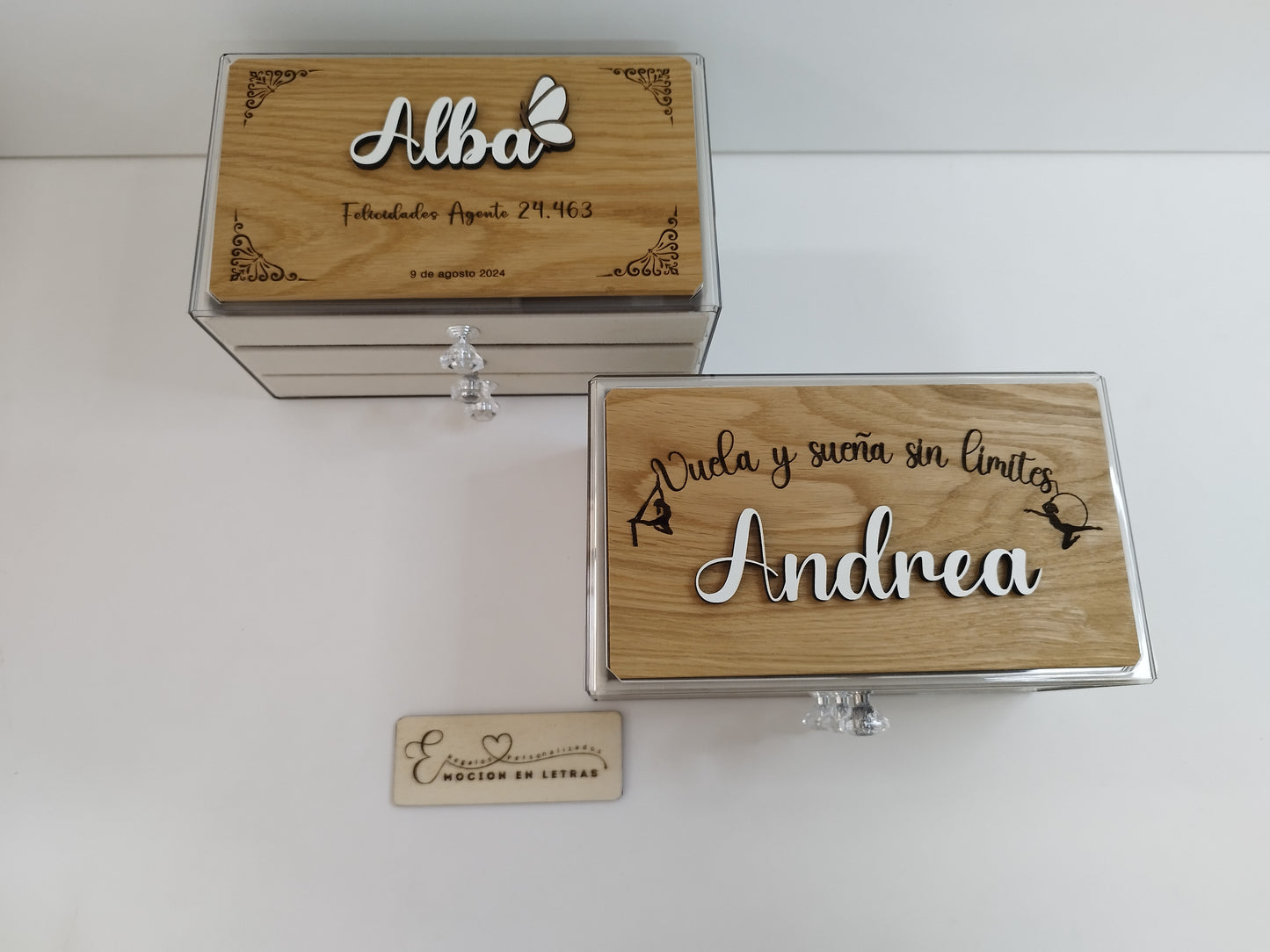 JOYERO DE TERCIOPELO PERSONALIZADO