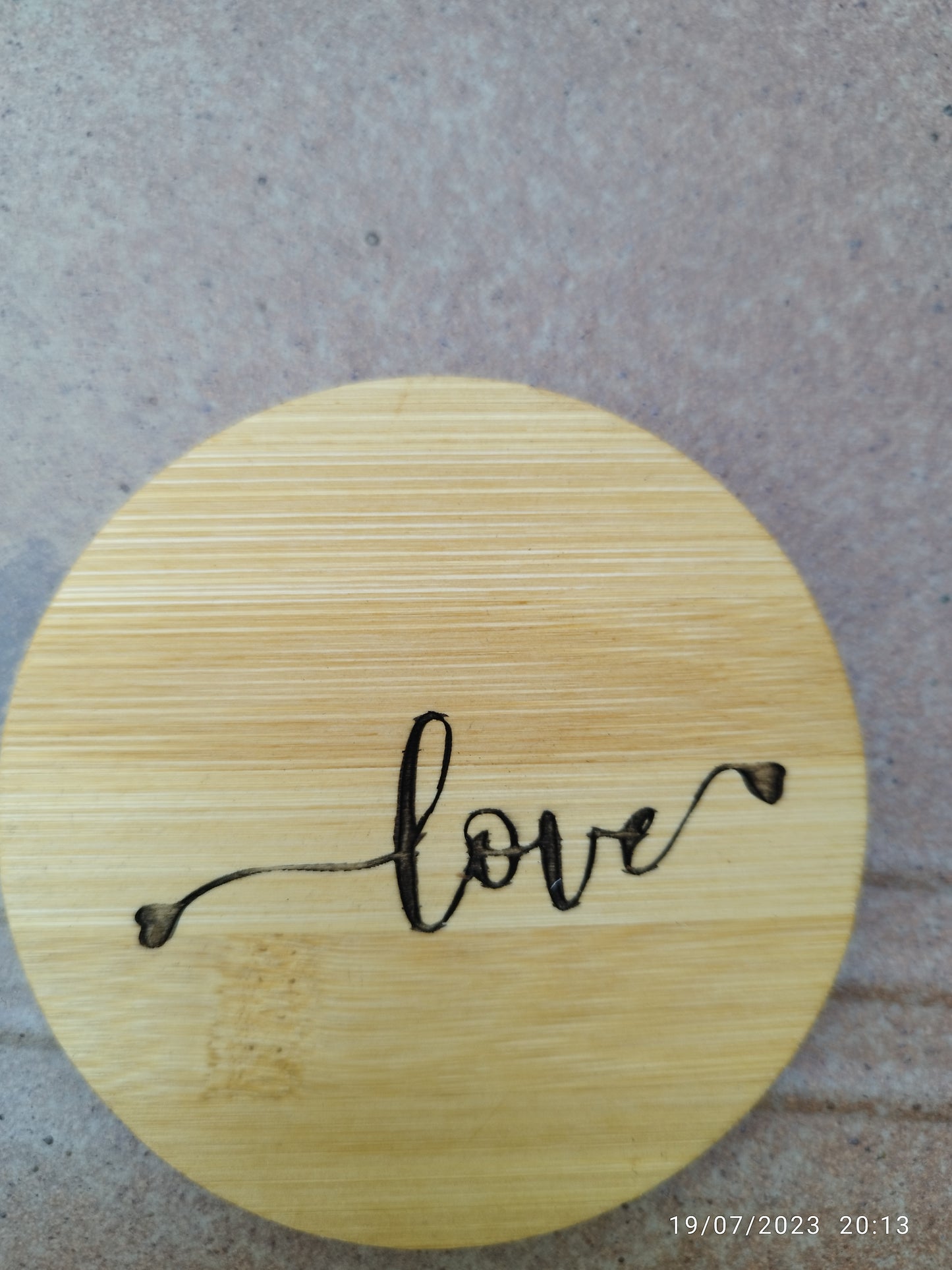 KIT DE 6 POSAVASOS DE BAMBÚ