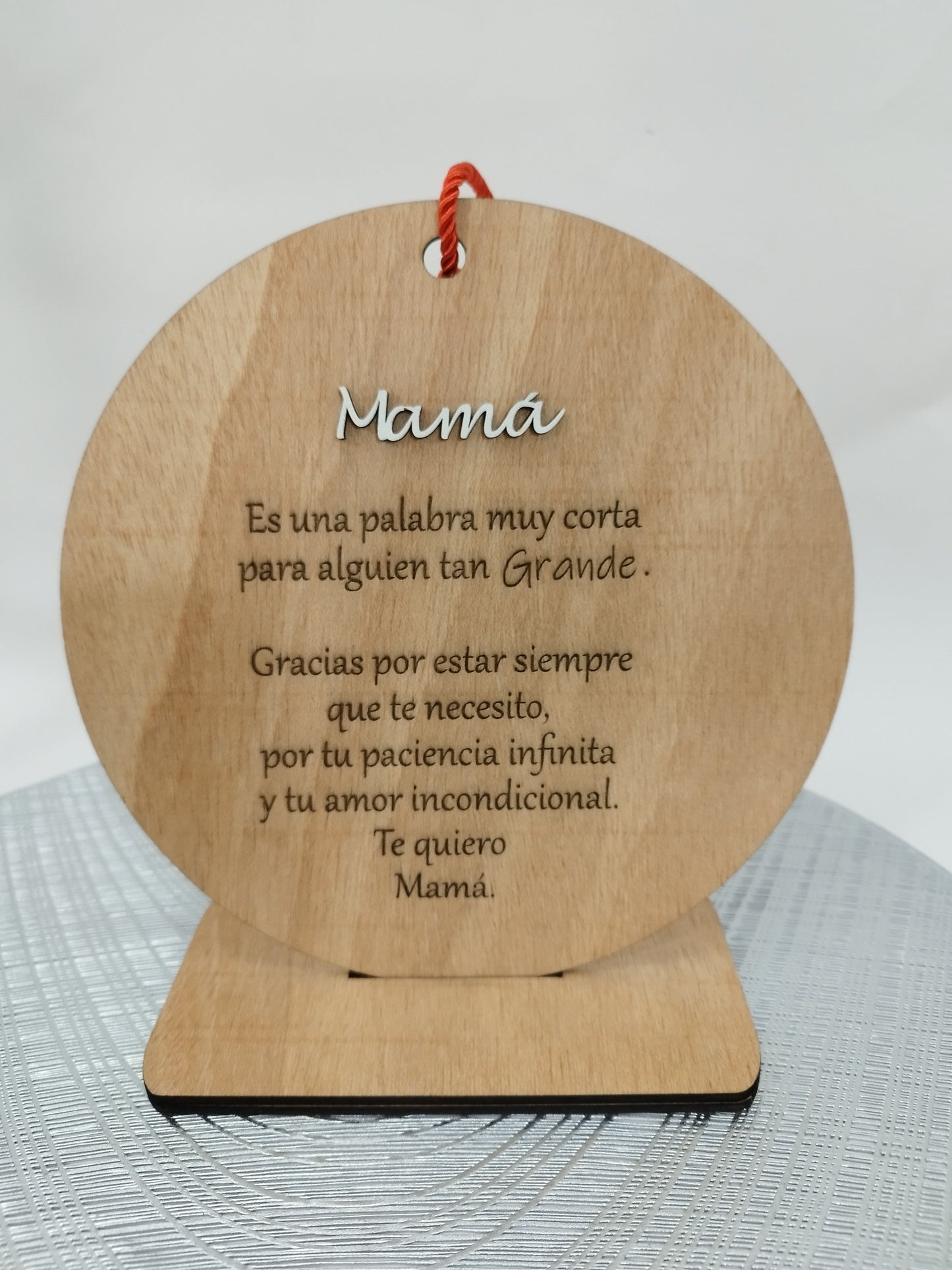 PLACA DE MADERA