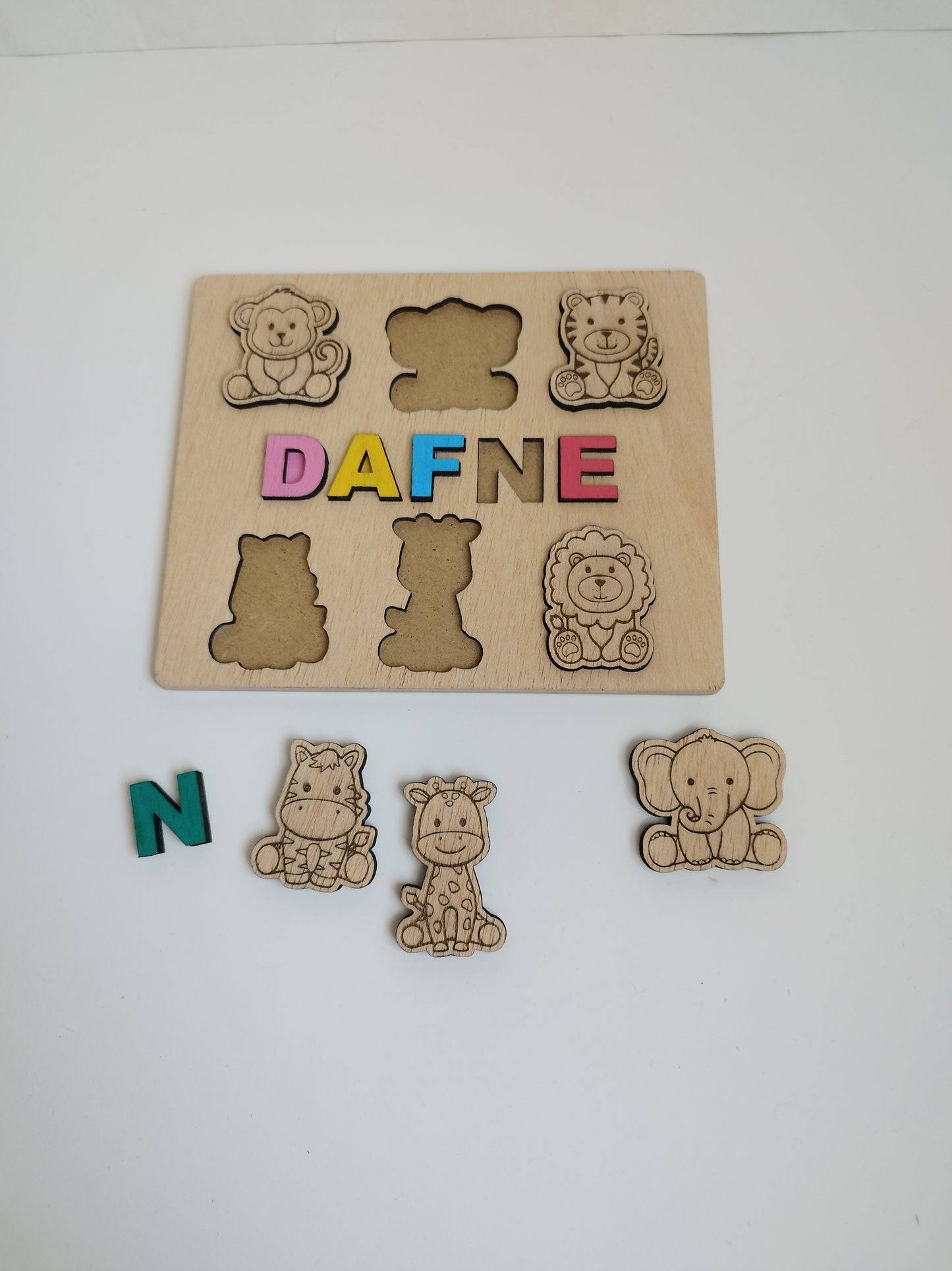 PUZZLE INFANTIL PERSONALIZADO CON EL NOMBRE