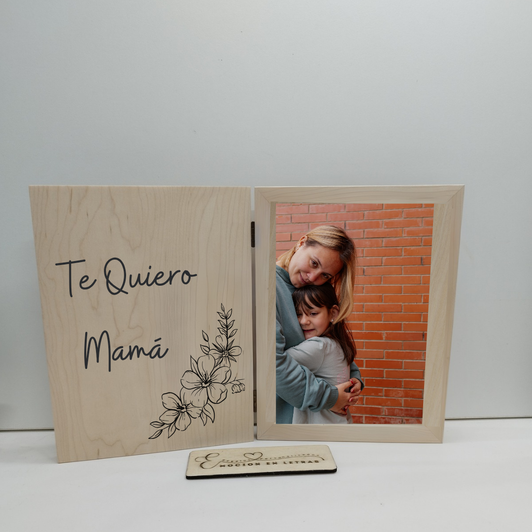 marco de fotos personalizado de madera, marco de fotos boda , marco de fotos para papá, marco de fotos para mamá, ideas de regalo para el día de la madre , marco de fotos para comunion, marco de fotos para bautizo , regalo dia de la madre , marco de fotos personalizado
