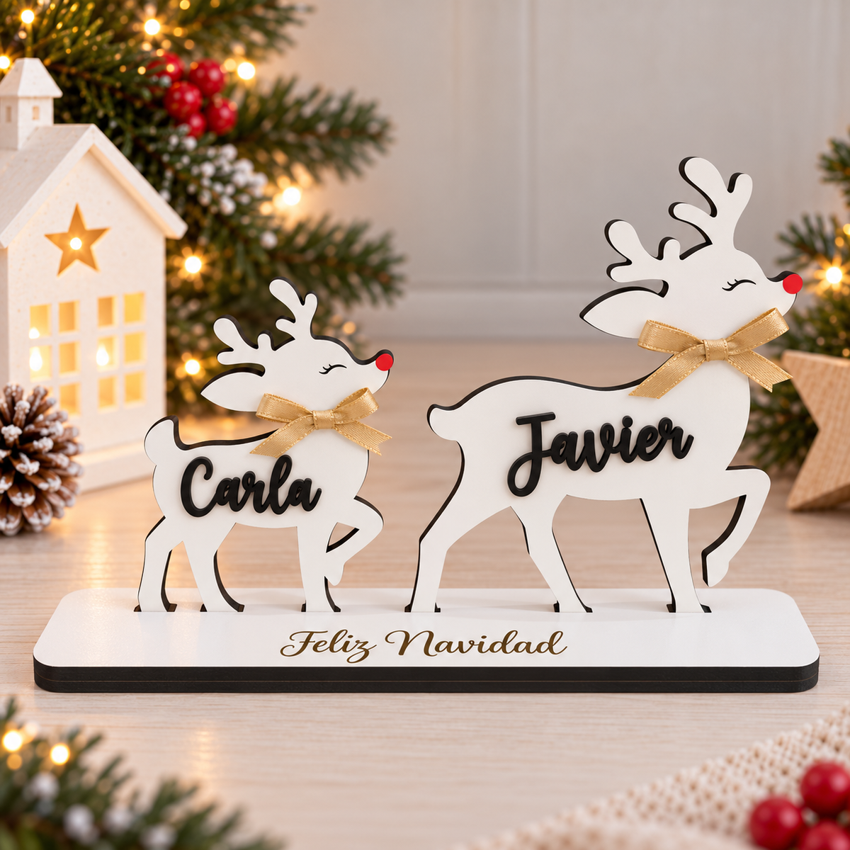 reno de Navidad personalizado, renos de Navidad personalizados, renos de madera personalizados, decoración navideña personalizada, decoración de Navidad en madera, adorno de Navidad personalizado, adorno navideño de madera, renos con nombres, reno personalizado con nombre, familia de renos personalizada, renos navideños con nombres, decoración navideña familiar, decoración Navidad familiar, regalo de Navidad personalizado, regalo navideño original, regalo personalizado para Navidad, decoración de Navidad pa