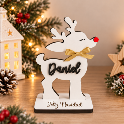 reno de Navidad personalizado, renos de Navidad personalizados, renos de madera personalizados, decoración navideña personalizada, decoración de Navidad en madera, adorno de Navidad personalizado, adorno navideño de madera, renos con nombres, reno personalizado con nombre, familia de renos personalizada, renos navideños con nombres, decoración navideña familiar, decoración Navidad familiar, regalo de Navidad personalizado, regalo navideño original, regalo personalizado para Navidad, decoración de Navidad pa