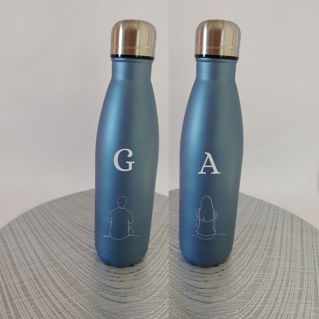 Botella personalizada San Valentín