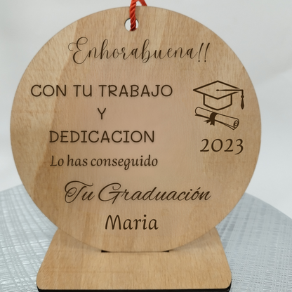 PLACA DE MADERA