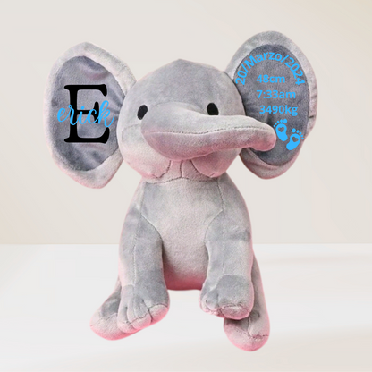 ELEFANTE DE PELUCHE PERSONALIZADO