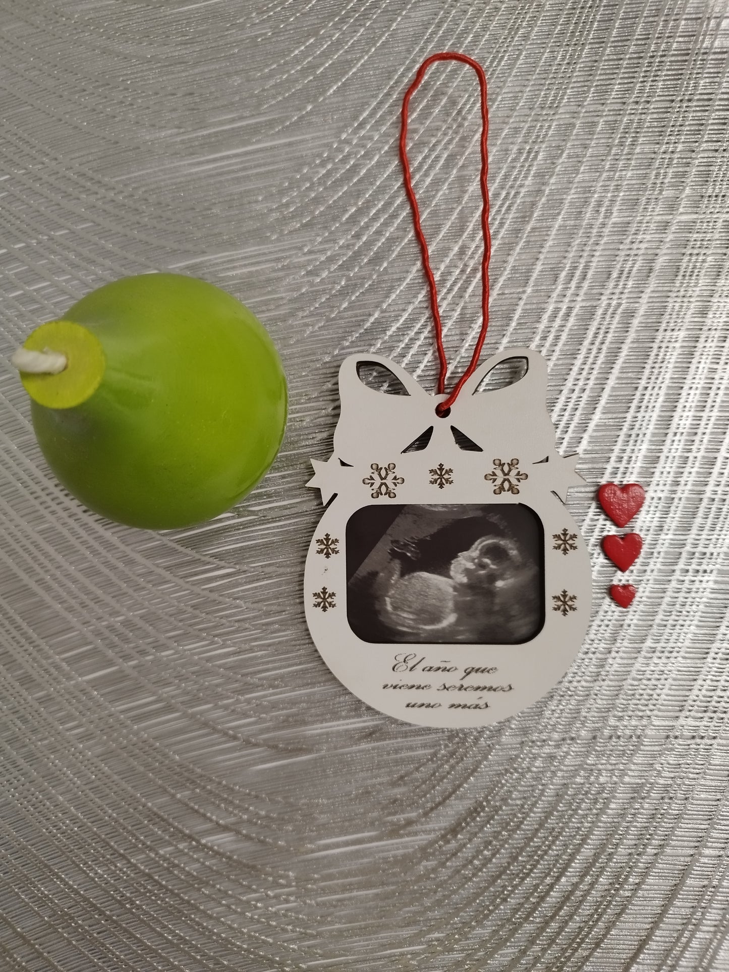 BOLA DE NAVIDAD PARA FOTO