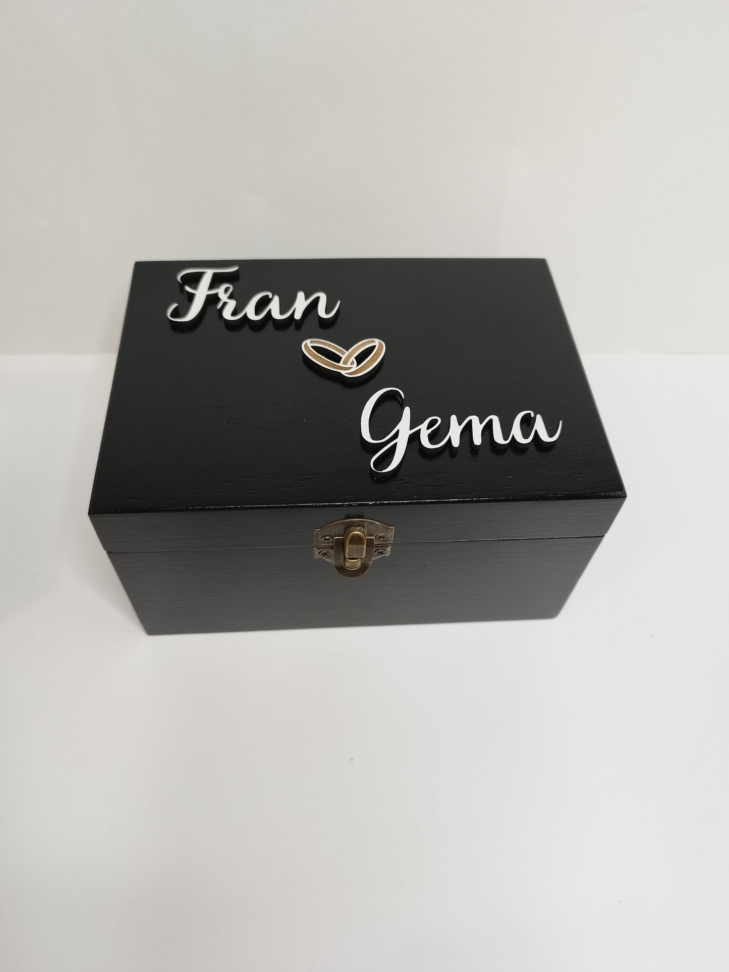 CAJA DE RELOJ PREMIUM NEGRA