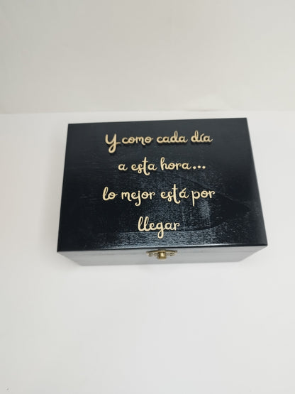 CAJA  DE RELOJ  PARA HOMBRE PERSONALIZADA