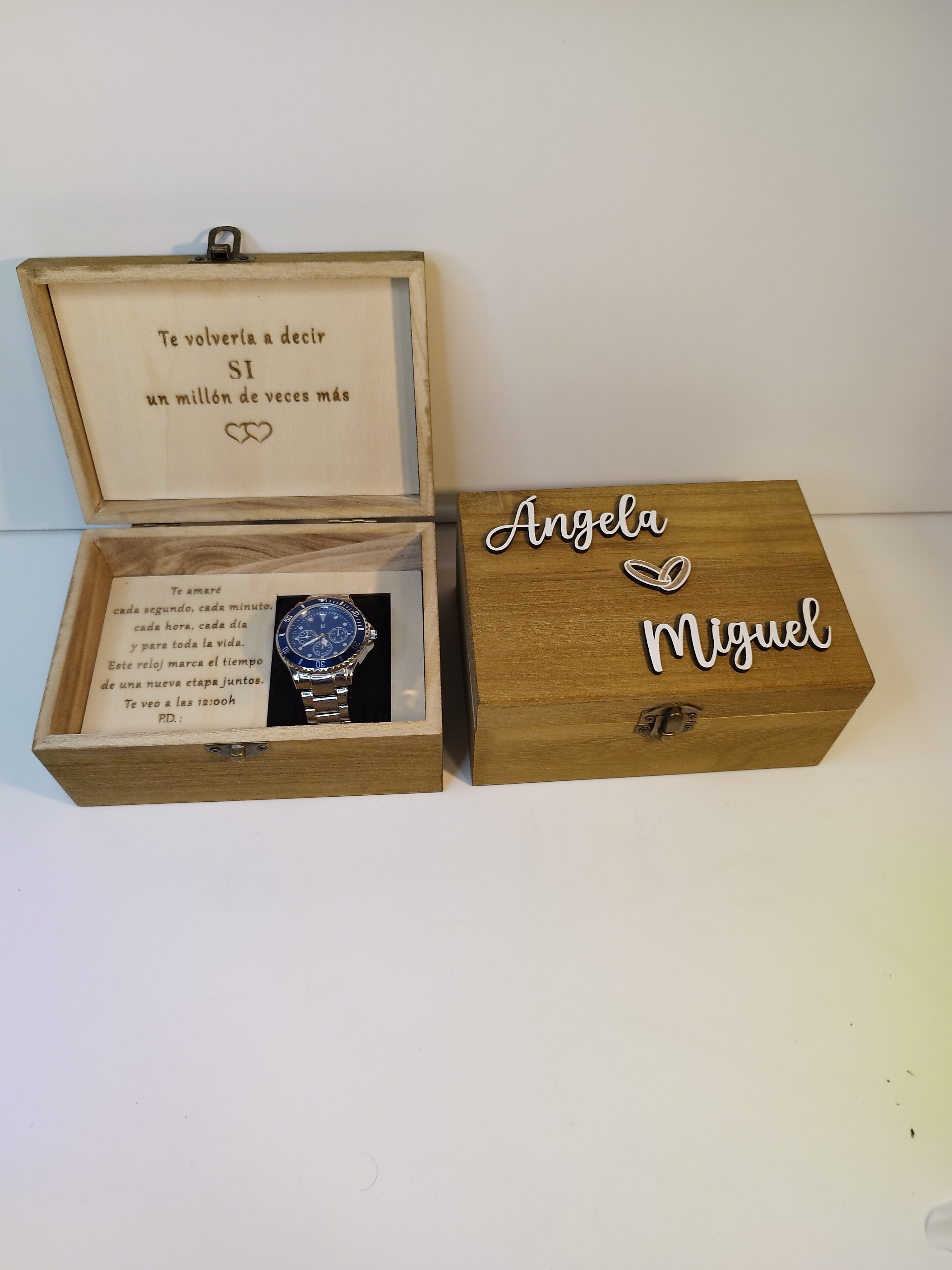 Caja para relojes personalizada deals