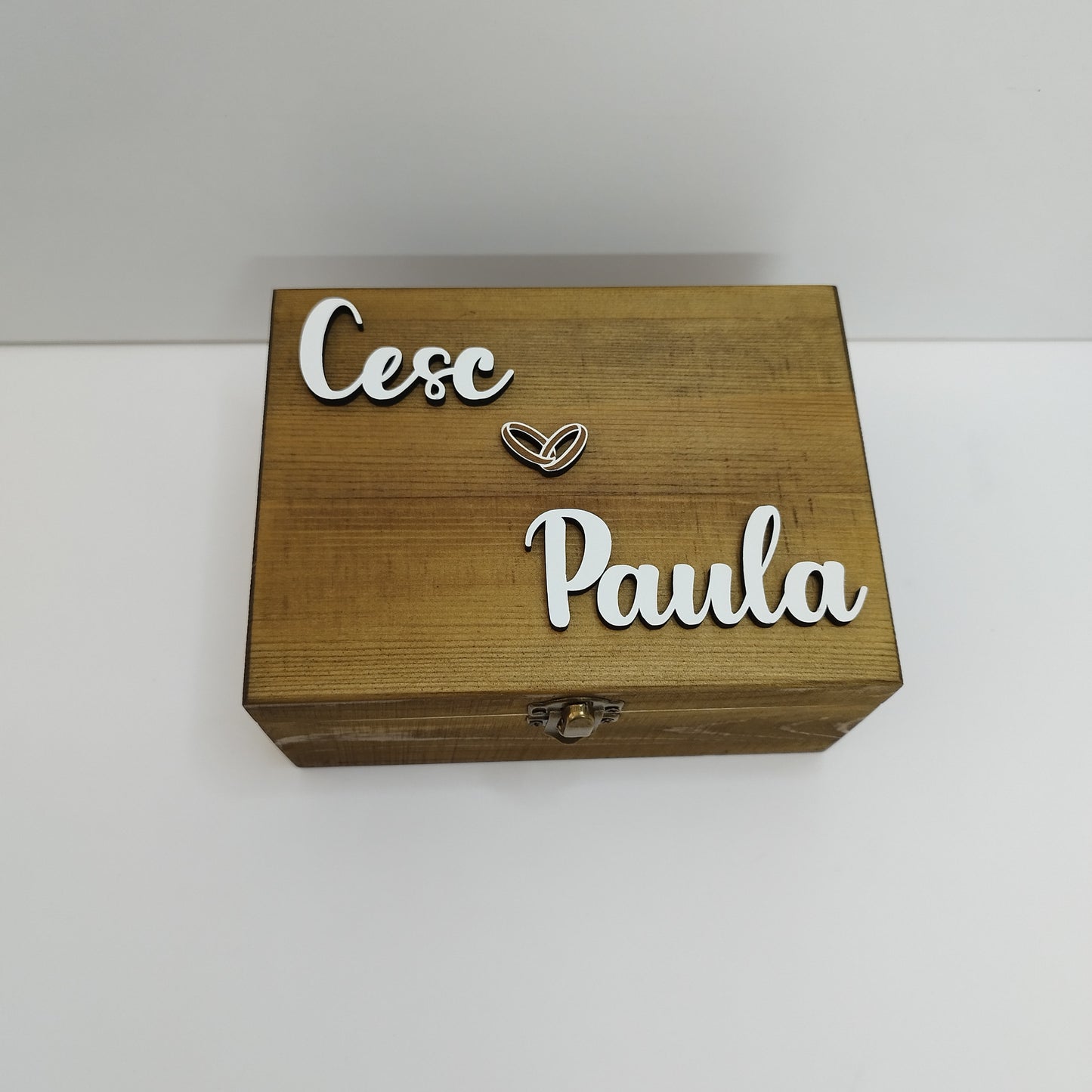 CAJA DE RELOJ CLÁSICA ROBLE