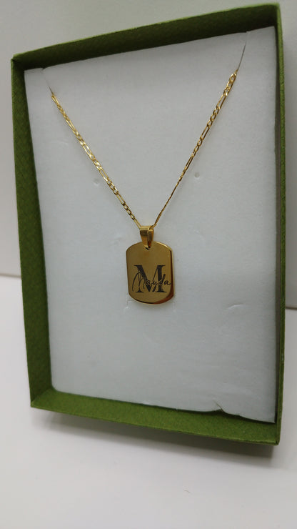 COLLAR DE ACERO PERSONALIZADO