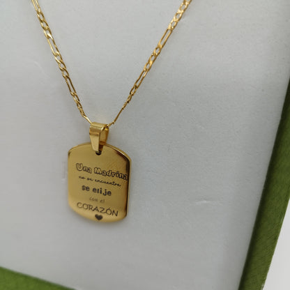 COLLAR DE ACERO PERSONALIZADO