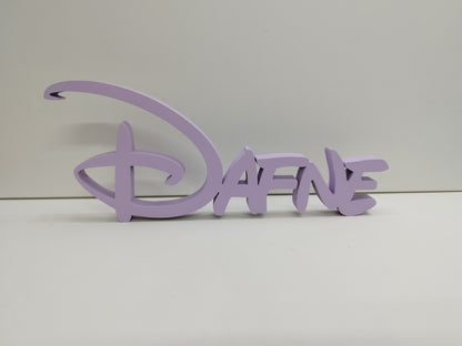Nombre personalizado inspirado en Disney