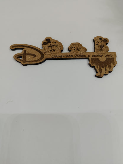LLAVE Y CAJA MÁGICA DISNEY