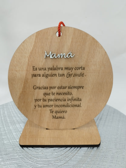 PLACA DE MADERA