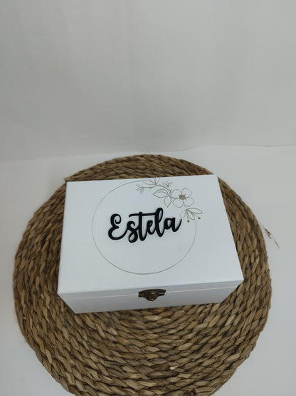 caja de madera personalizada para novia, regalos para novias , ajuar novia 