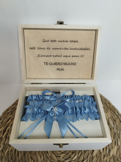 CAJA DE MADERA NOVIA