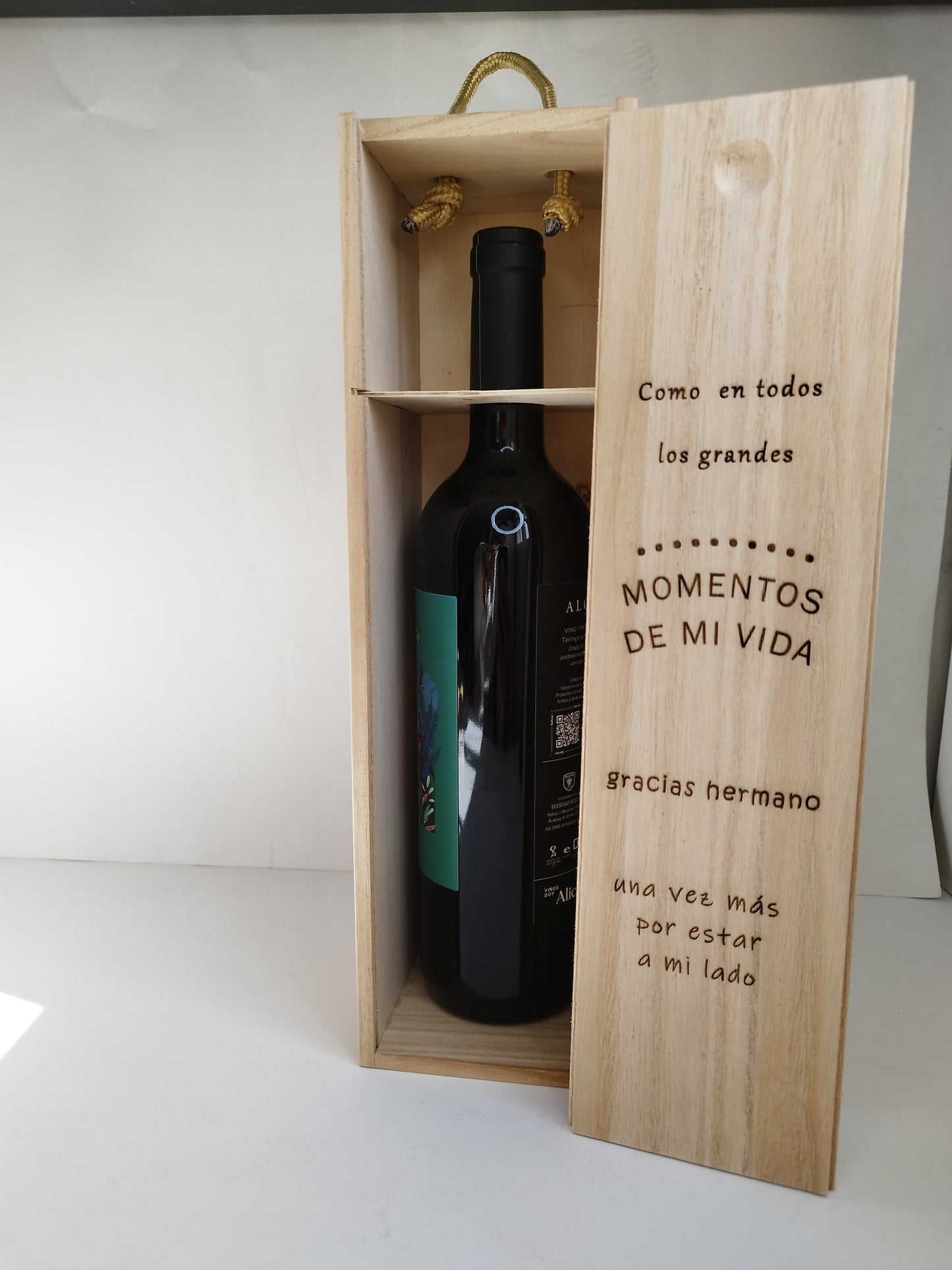 caja de vino personalizada, caja de madera para vino ,caja personalizada