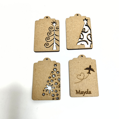 ETIQUETAS DE MADERA PERSONALIZADAS