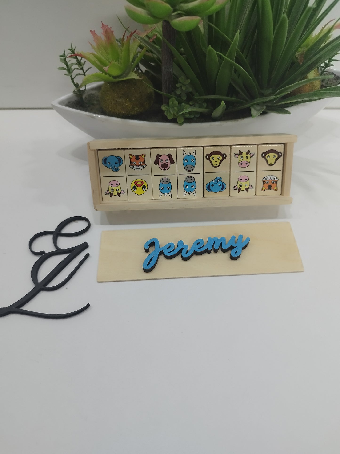 DOMINO INFANTIL PERSONALIZADO DE ANIMALES