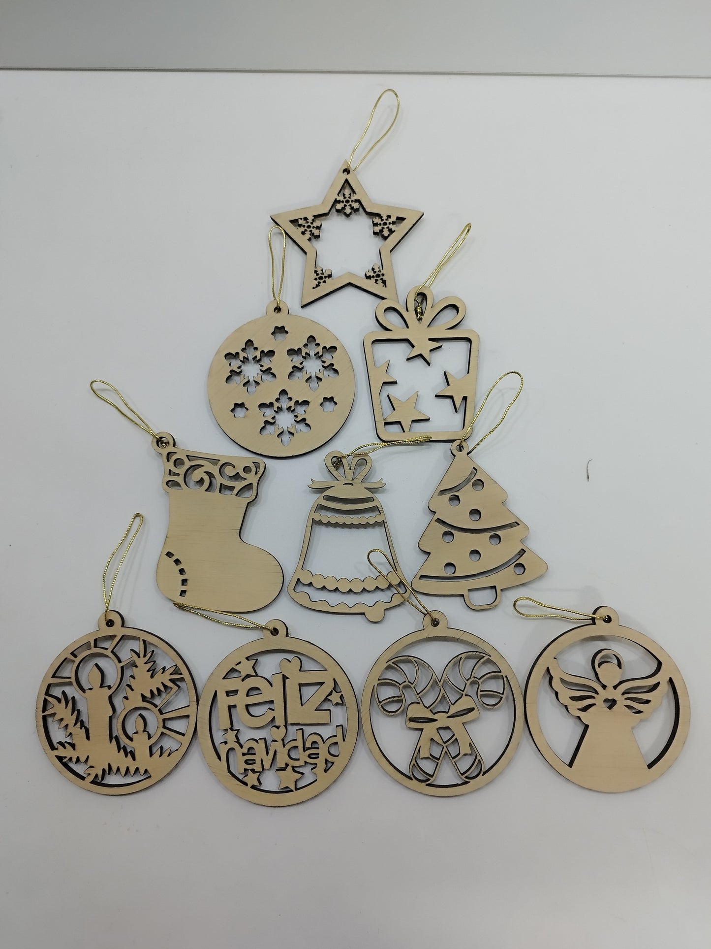 Pack Decorativo para Árbol y Hogar 10 ud.