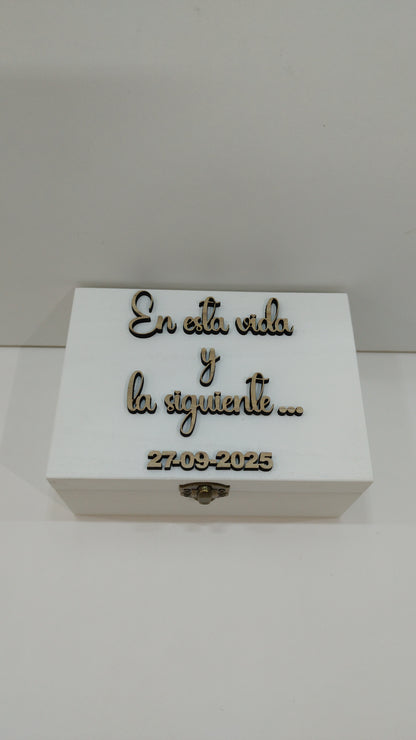 CAJA DE RELOJ  PREMIUM BLANCA