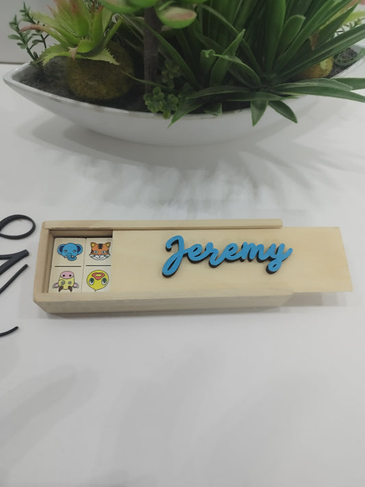 DOMINO INFANTIL PERSONALIZADO DE ANIMALES