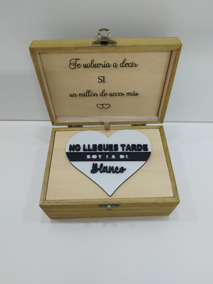 CAJA DE RELOJ PREMIUM  ROBLE