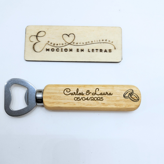 ABREBOTELLAS PERSONALIZADO