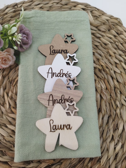 MARCASITIOS PARA VASO " ESTRELLA"