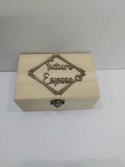 MINI CAJA DE RELOJ CLÁSICA ROBLE